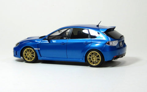 Aoshima AOS49747 1:24 Subaru Impreza WRX STI Option Wheel Version MODEL KIT