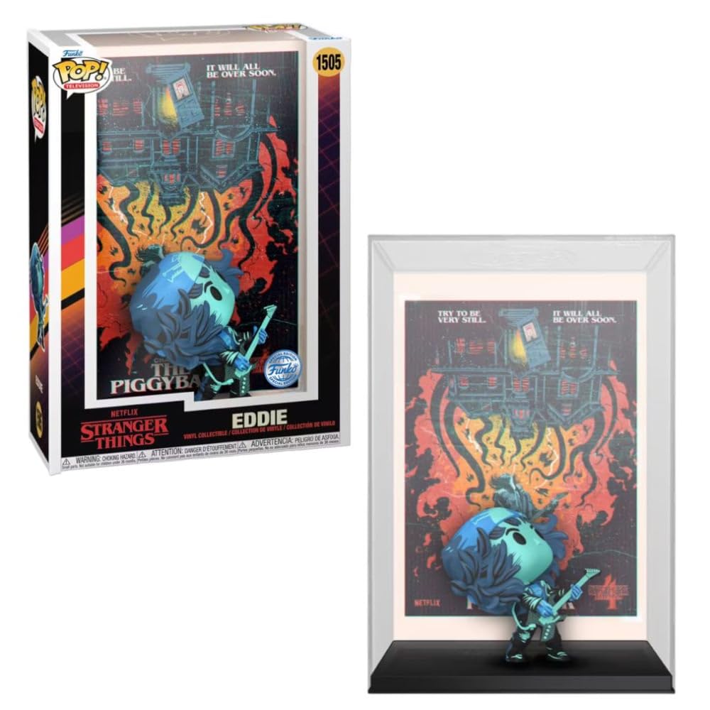 Pop! Comic Covers: Stranger Things - Eddie Chapter 9 The Piggyback (Netflix Exclusive)