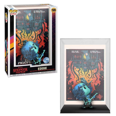 Pop! Comic Covers: Stranger Things - Eddie Chapter 9 The Piggyback (Netflix Exclusive)
