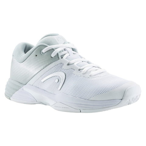 HEAD Women's Tennis Shoe, White Grey, 9.5