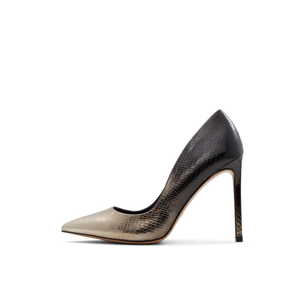 ALDO Women's Lala Pump, Black/Gold Multi, 7.5