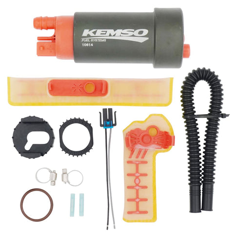 KEMSO 10614 High Performance Intank Fuel Pump for 2004-2017 Harley-Davidson Dyna Softail Fat Boy 61016-04B