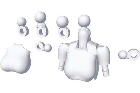 Kotobukiya Megami Device: M.S.G. 01 Tops Set (White Version) Plastic Model Kit