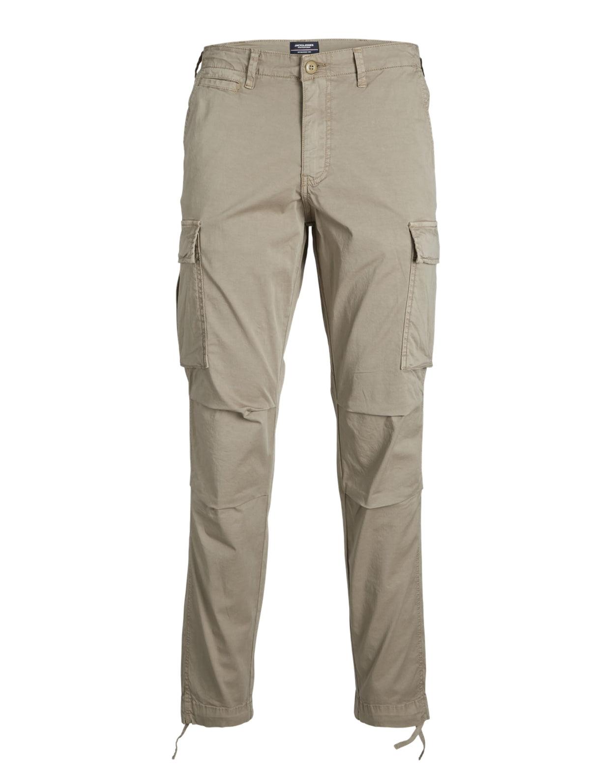 JACK & JONES Men's Jpstace Jjtucker AMA Noos Cargo Trousers, Dune/Detail:Solid, 31 W/30 L