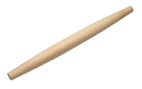 KitchenCraft World of Flavours Tapered Wooden Rolling Pin, French / Italian Style, 50 cm