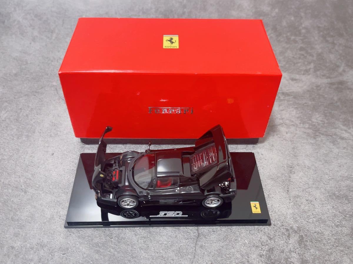 1/43 Kyosho Ferrari F50 Black with Closure Mechanism Ferrari