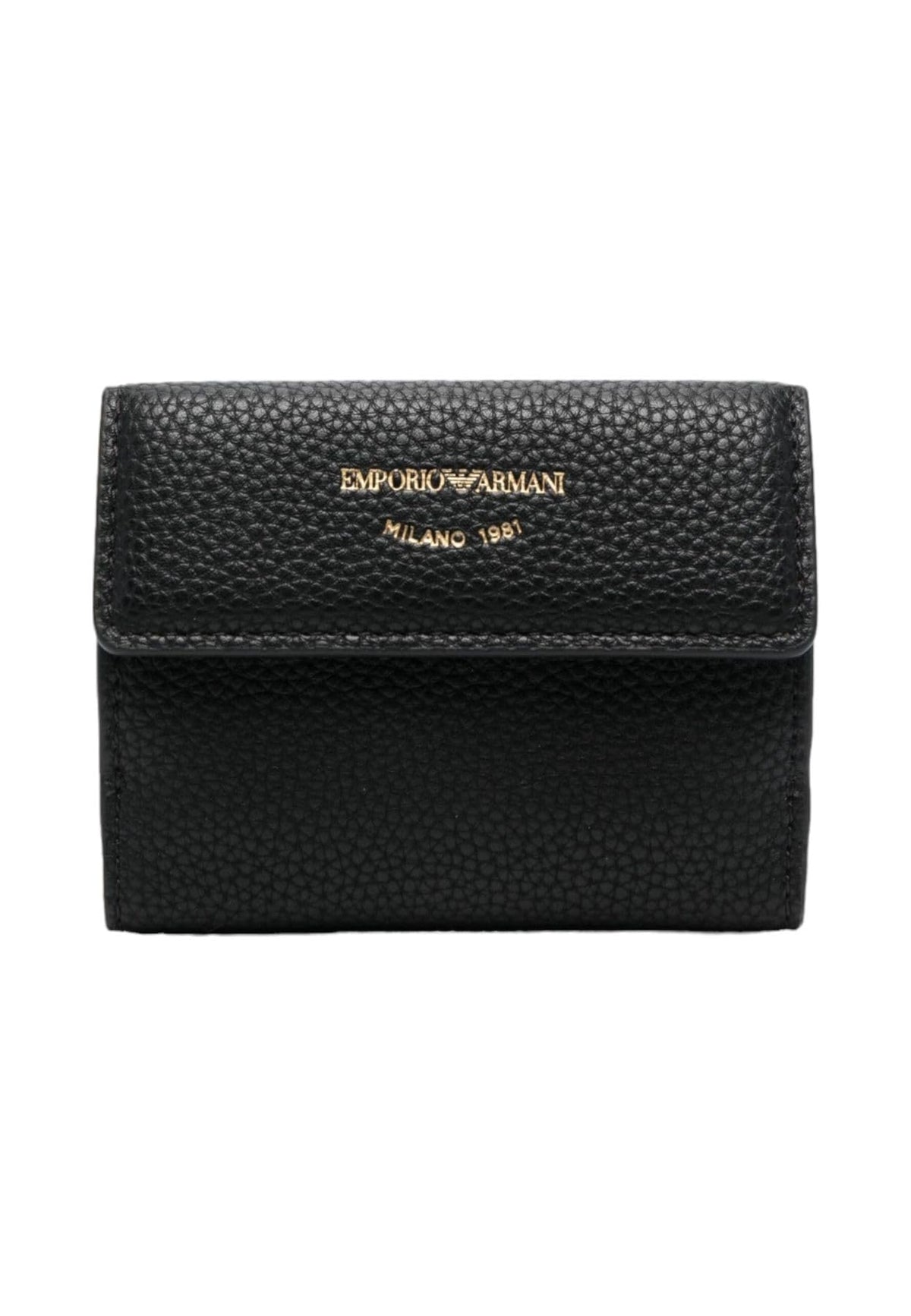 Emporio Armani Wallet, Black, One Size, Wallets
