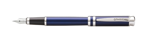 Franklin Covey Freemont Translucent Royal Blue Medium Nib Fountain Pen