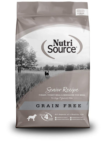 Nutrisource Grain Free ( Turkey ) Senior Dog Food 5Lb