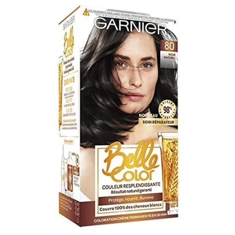 GARNIER - Coloration - Belle Color - 80 Noir Naturel