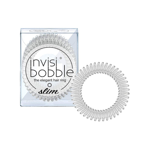 Invisibobble Slim Hair Ties Suitable for All Hair Types, Pack of 3