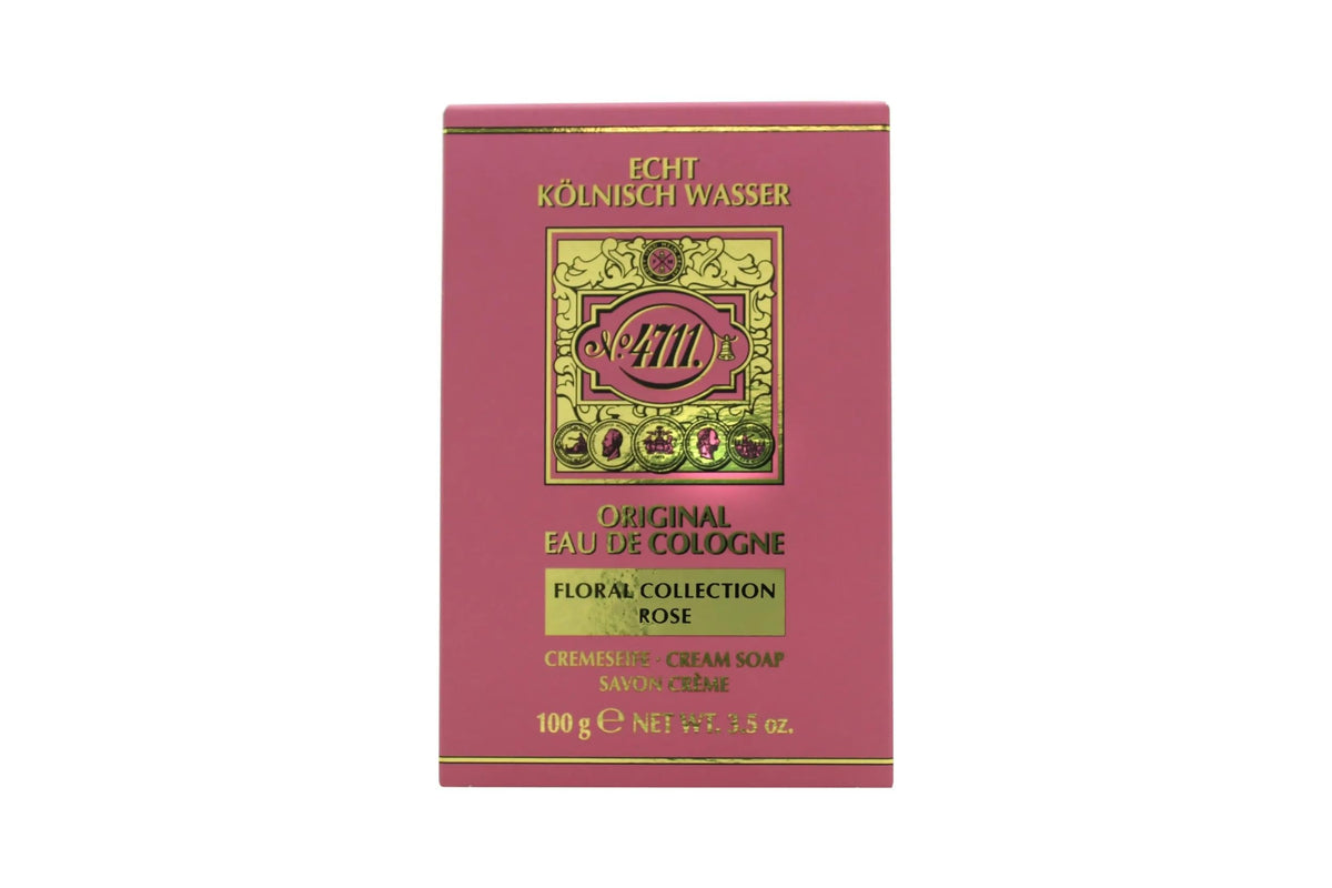 4711 Floral Collection Rose Cream Soap 100g
