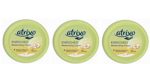 Atrixo Hand Cream, Enriched Moisturising, 200 ml, Pack of 3