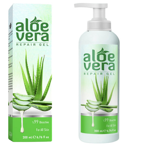 S?NA Aloe Vera Gel - For All Skin, Natural Gel, Aloe Vera Repair Gel Moisturizing, Face Skin & Hair