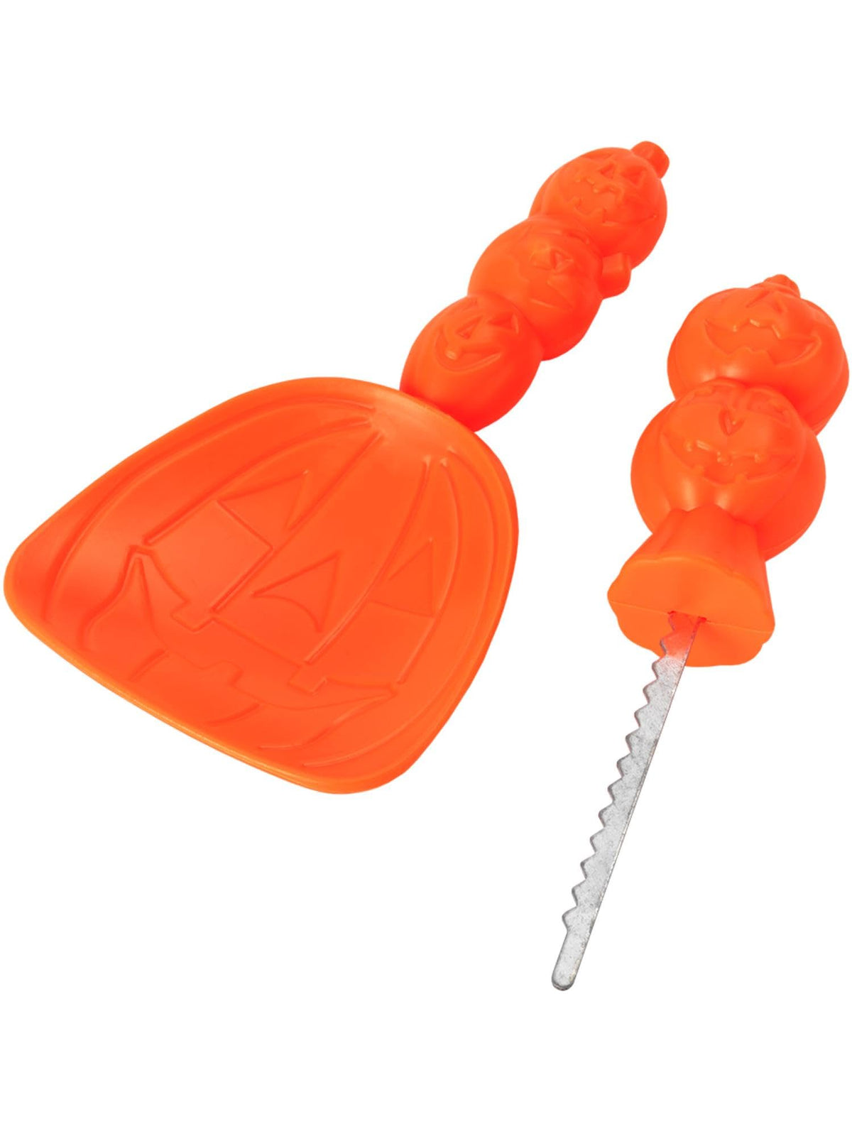 Smiffys Pumpkin Carving Kit, Orange with Knife & Dish, Halloween Fancy Dress Accessory, Halloween Fancy Dress Accessories Dress Up Halloween decorations