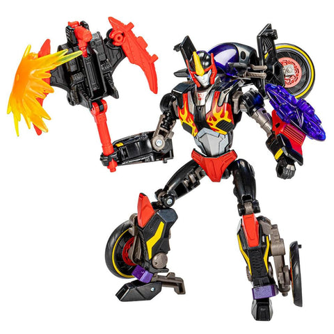 Transformers Generations Shattered Glass Collection: Decepticon Flamewar with Fireglide Exclusive