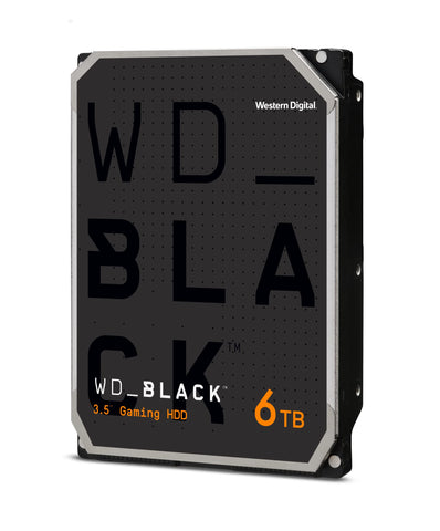 WD_BLACK 6 TB HighPerformance 3.5" Gaming Internal Hard Drive, 7200 RPM Class, SATA 6 GB/s, 256MB Cache, 5 Year Limited Warranty
