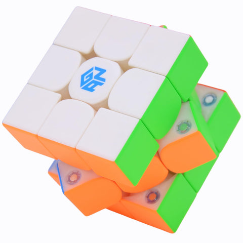 Bukefuno GAN 356 ME 3x3 Speed Cube Magic GAN 356 M E 3x3x3 Magic Gans 3 by 3 Educational GAN356 ME Speed Cube Puzzle