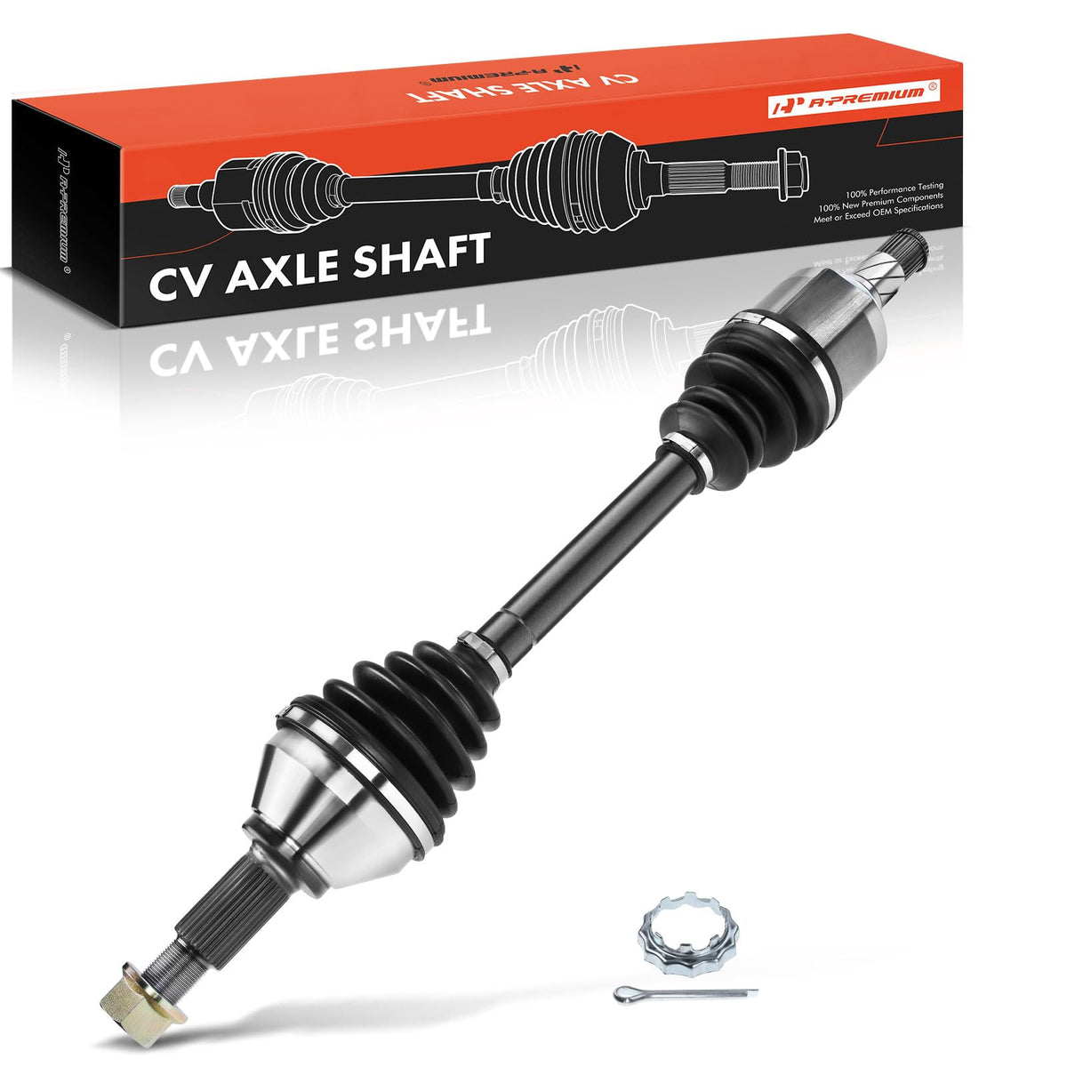 A-Premium CV Axle Shaft Assembly Compatible with Nissan Murano 2009-2014, V6 3.5L, Front Left Driver Side, Replace# 391011AA0A, 391011AA0C