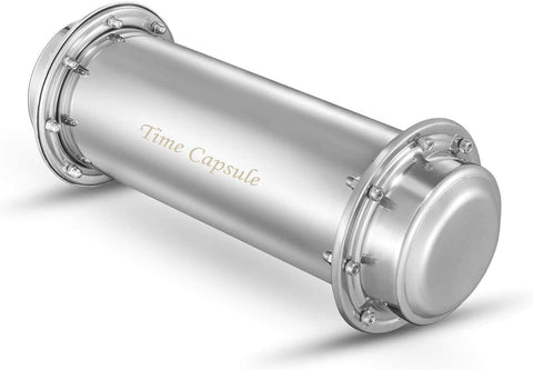 Time Capsule Stainless Steel Waterproof Container (13.4 Inch)