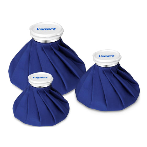 Vsport Ice Bag for Injuries?Reusable Ice Cold Pack, Hot & Cold Therapy and Pain Relief, First Aid Therapy Packs Relief and Reduce Sports Injuries?3 Pack (6"/9"/11")