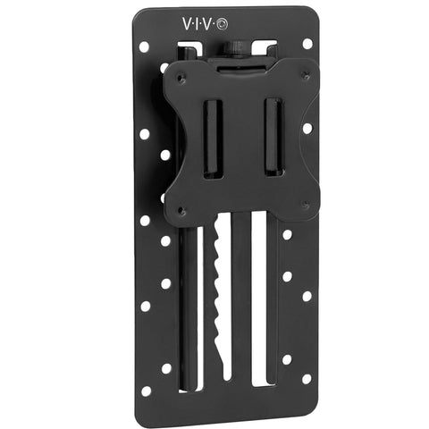 VIVO Height Adjustable VESA Adapter for Single 13 to 27 inch Monitor, Accessory Bracket Kit for Individual Screen, Black, Stand-VAD3