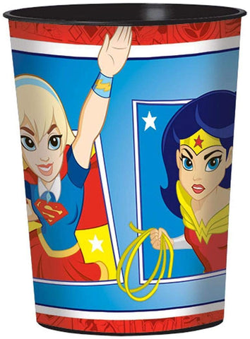 Amscan DC Super Hero Girls 16oz Plastic Favor Cup