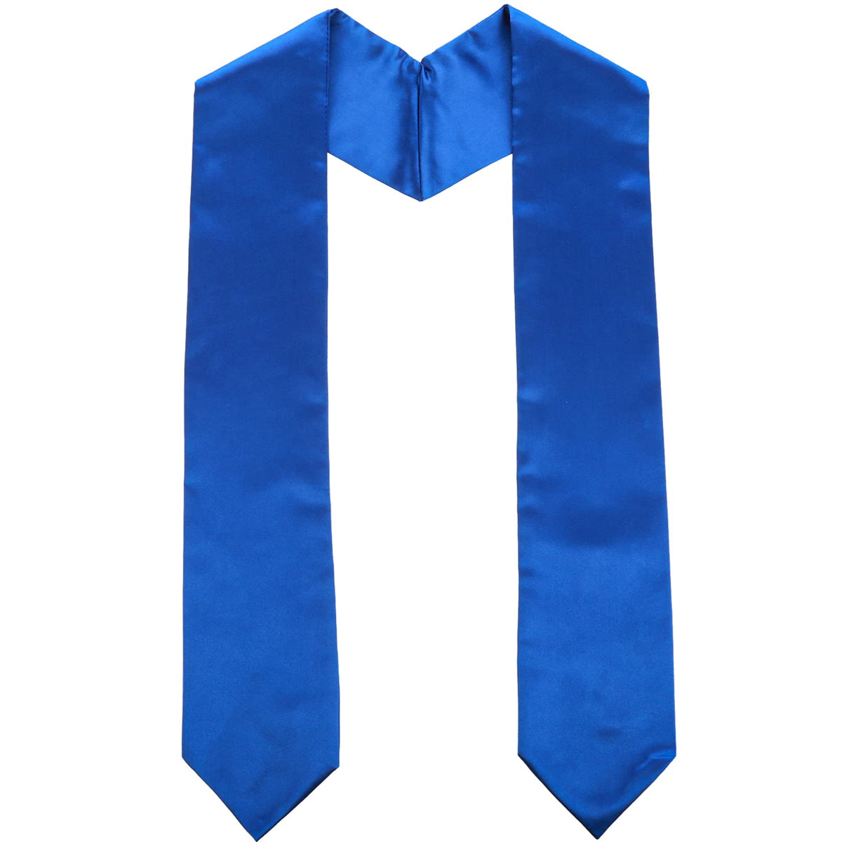 Abeillo Unisex Graduation Stole Plain Graduation Sash 2023 Honor Stole for School/Church Ceremony 60" (Blue)