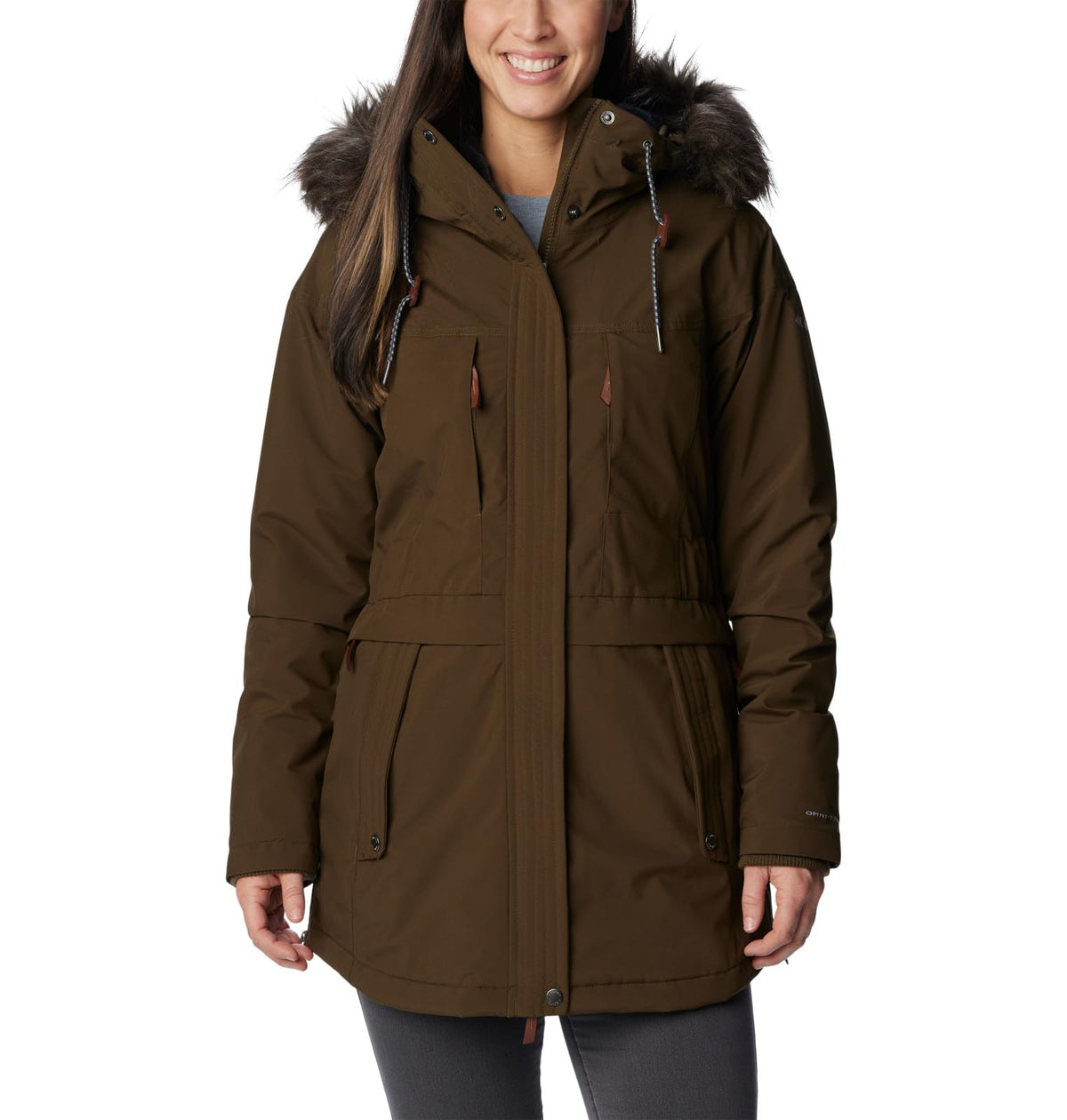 Columbia Women's Payton Pass Insulated Jacket, Olive Green, Small
