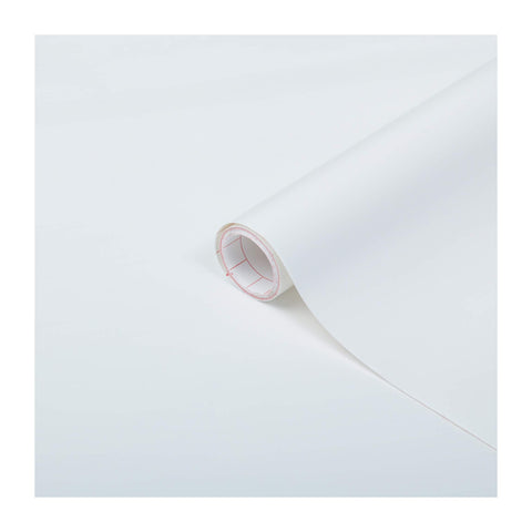 d-c-fix 346-5001 Sticky Back Plastic Self Adhesive Vinyl Matt White 90 cm x 2.1 metres