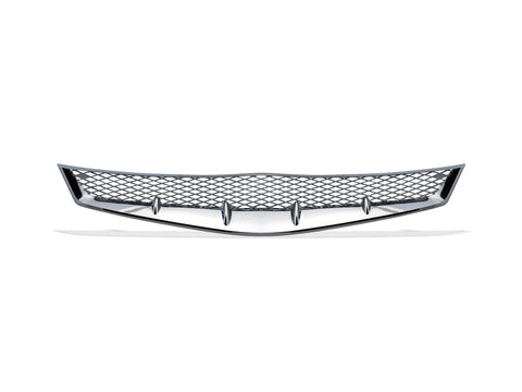 Armordillo USA 8720189 T-R Mesh Style Front Hood Bumper Grille - Chrome Fits 2006-2008 Honda Civic 2 Door Coupe