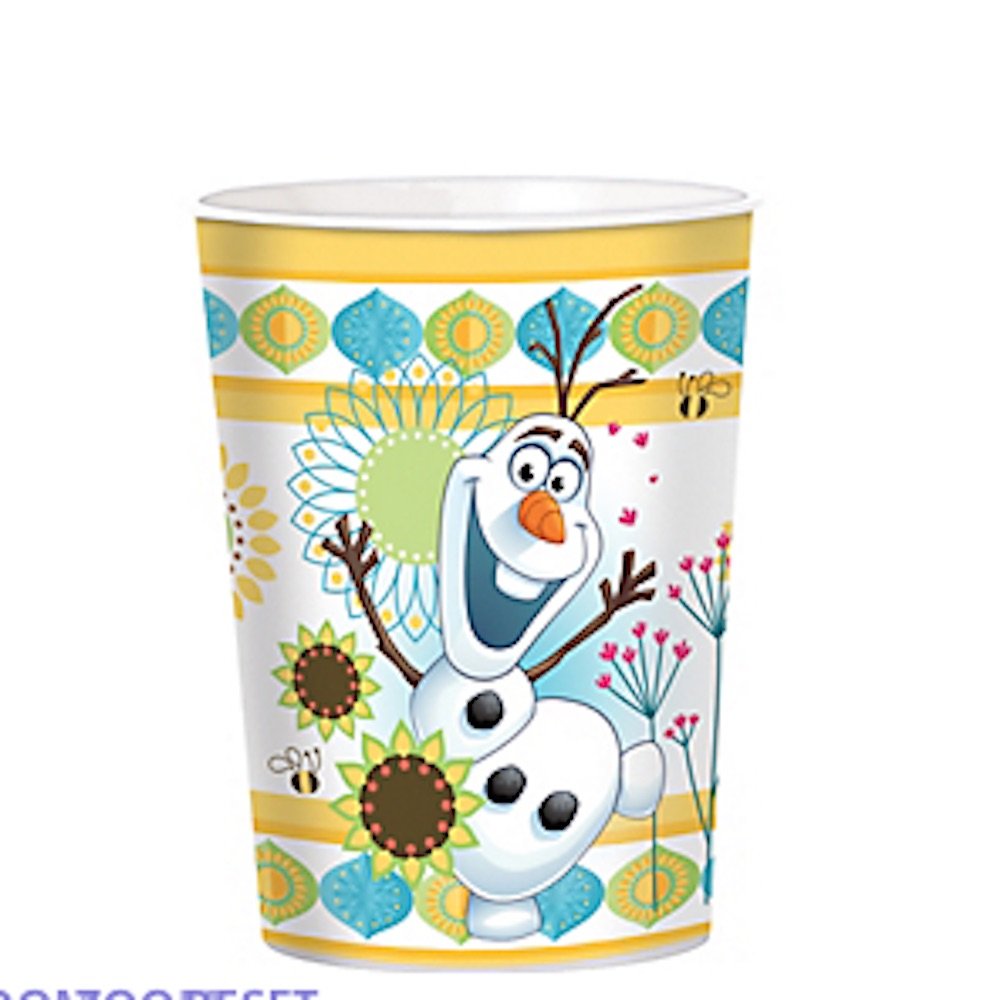 American Greetings Frozen Party Supplies, Reusable 16 oz. Party Cup, 1-Count
