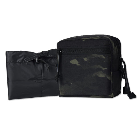 Tactical Small Waist Bag 500D Nylon Flex Molle Pouch Belt Pouch Outdoor Multifunction Bag Military Accessories Pouch for CS Hiking Camping