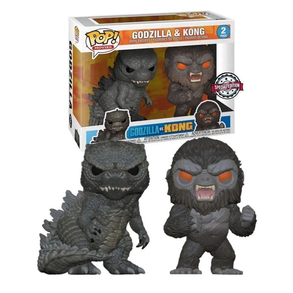 Godzilla & Kong (2-Pack) Pop! Vinyl Figure