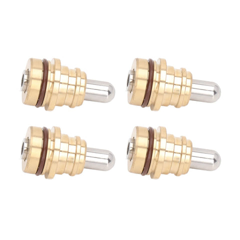 Joystick Lever Button, 4Pcs Joystick Handle Buttons High Hardness Alloy Steel and Brass Joystick, Video Game Joysticks and Hardware Platform:Pc