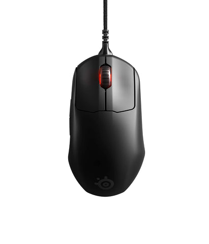 SteelSeries Prime+ FPS Gaming Mouse - 18,000 CPI TrueMove Pro+ Optical Sensor - 5 Programmable Buttons - Magnetic Optical Switches - Brilliant Prism RGB Lighting - Black (Renewed)