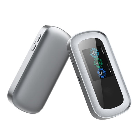 5G WiFi Mobile Hotspot for Travel, 4G LTE Mifi Router Unlocked with SIM Card Slot and 2.5 Inch Color Screen,Portable Power Bank Charging for Mobile -Phone