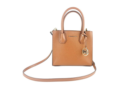 Mercer Medium Pebbled Leather Crossbody Bag