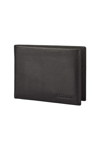 Samsonite Men Travel Accessories Wallet, Noir (Black), 12.2 x 1.5 x 9.7 cm