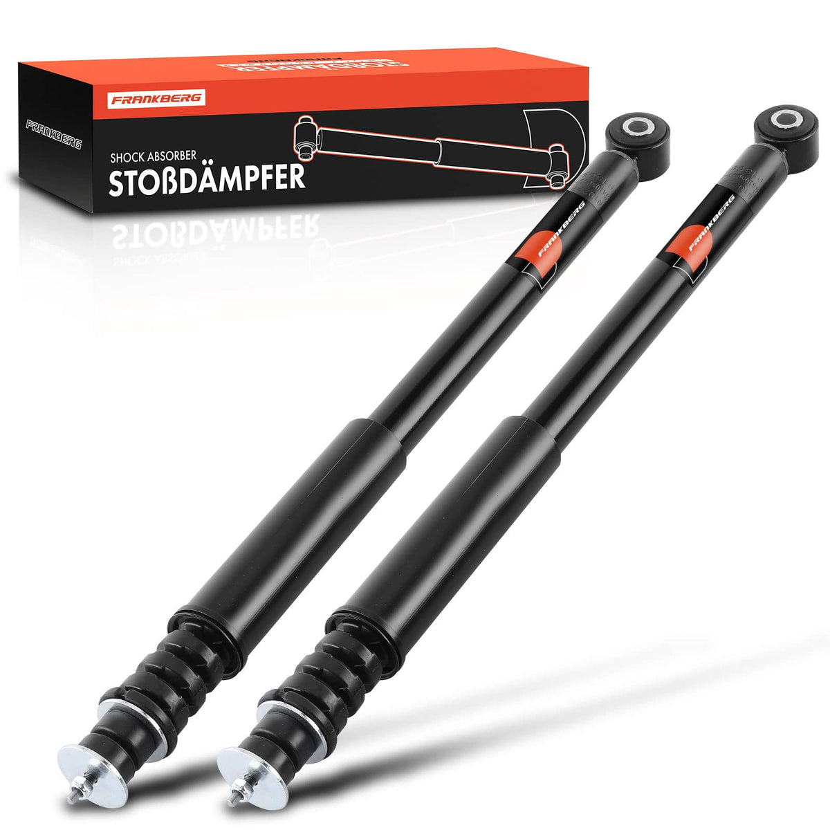 Frankberg 2x Shock Absorber Rear Compatible with Duster HM SUV 1.5L 2019-2024 Duster Box Box/SUV 1.5L 1.6L 2011-2024 Replace# 562105043R