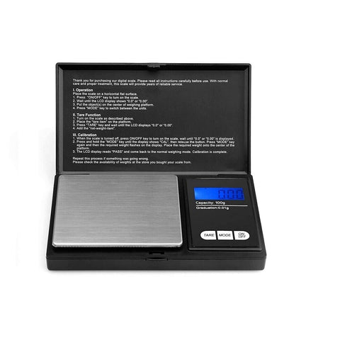 0.01g x 100g Digital Scales, Kitchen Scales Digital, Pocket Scales Food Scale LCD Display, Jewellery Scales Weighing Scales Kitchen