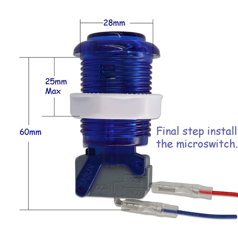 SJ@JX Arcade Game Controller DIY Kit Buttons with Logo Coin X Y Start Select 8 Way Joystick USB Encoder for PC MAME Raspberry Pi