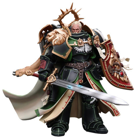 HiPlay JoyToy Warhammer 40K Dark Angels Primarch Lion Elâ€˜Jonson 1:18 Scale Action Figures JT7882 (JT7882 Elâ€˜Jonson)