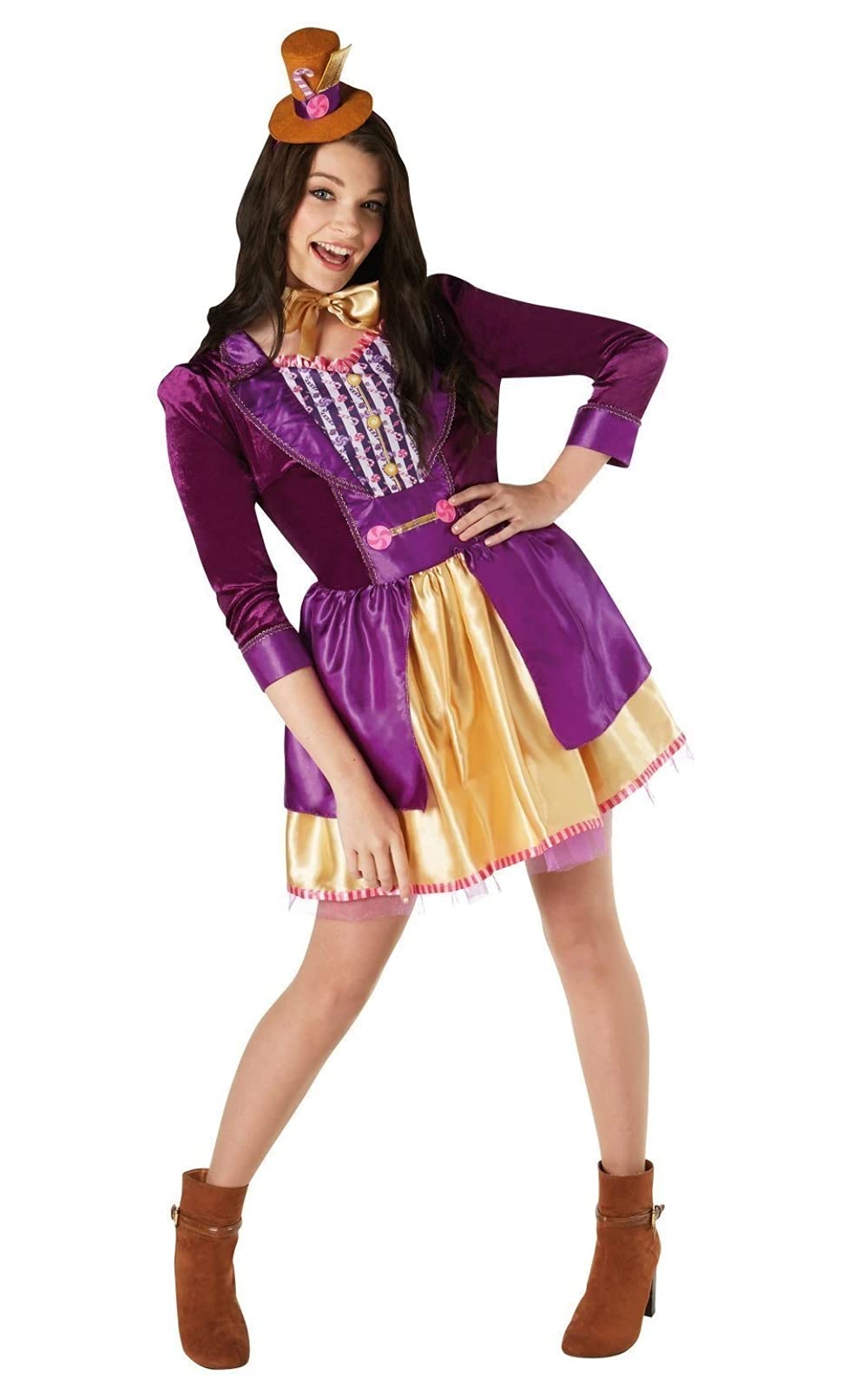Rubie's 820591S Official Willy Wonka and The Chocolate Factory Costume, Women's, Small Halloween
