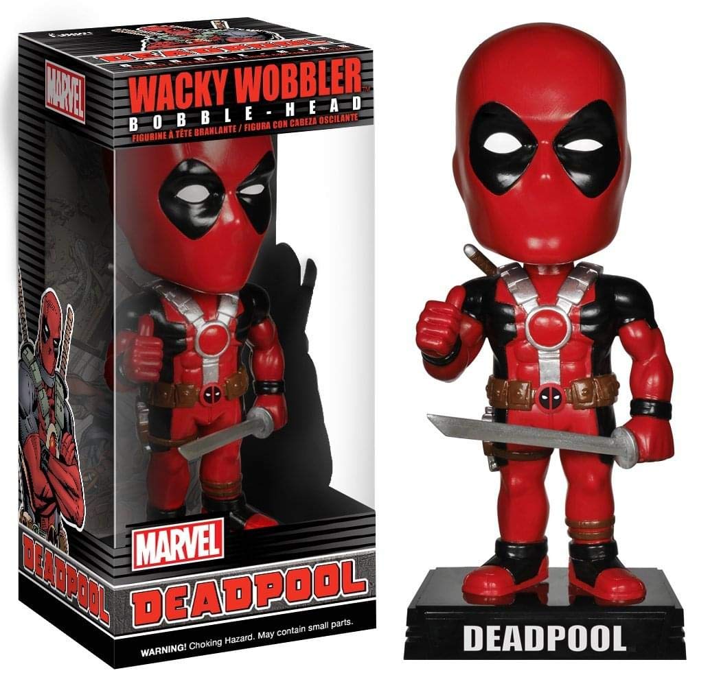 Funko Wacky Wobbler: Marvel - Deadpool Bobble-Head