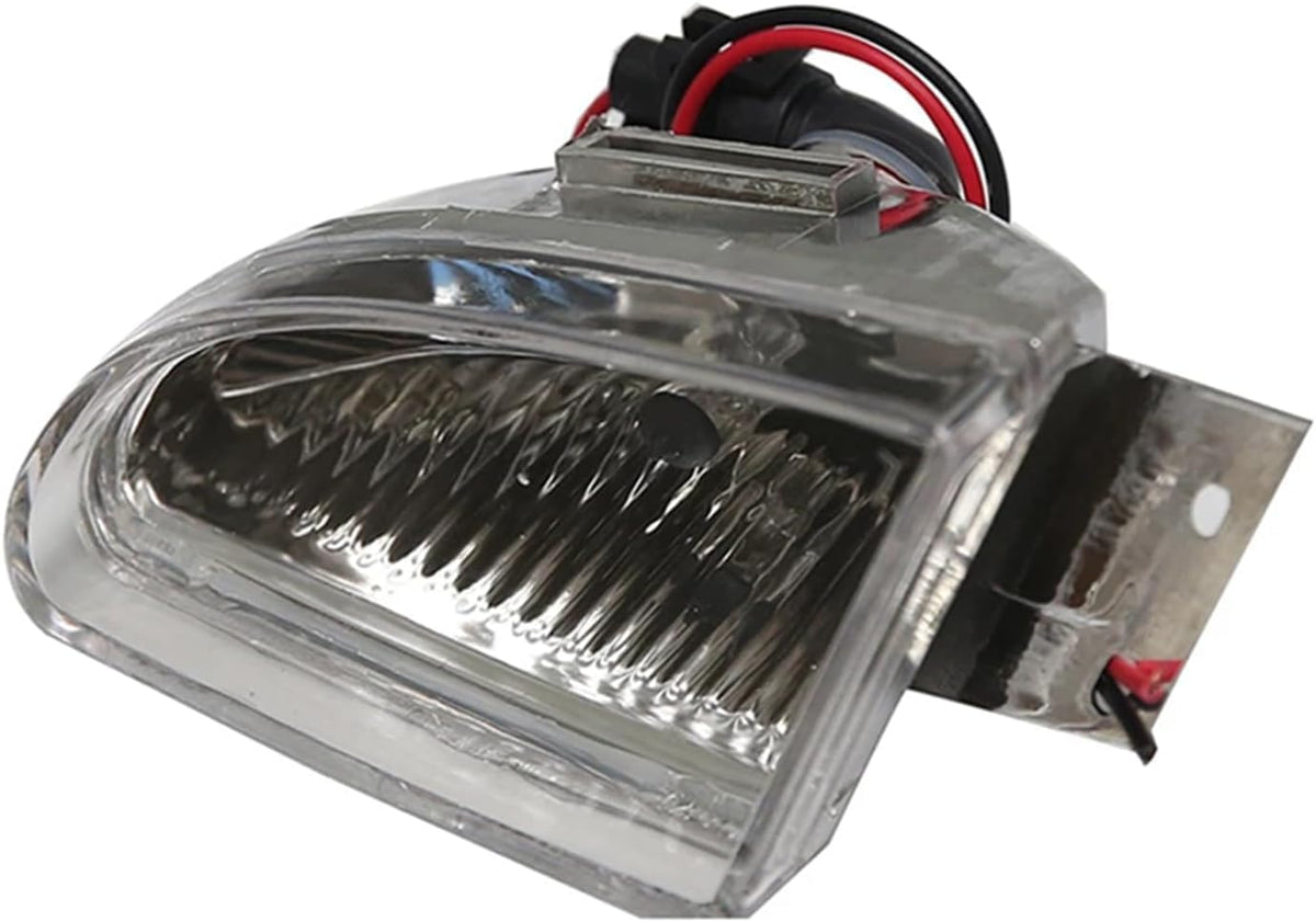 LUISAS Front Fog Light Assembly for Mercedes-Benz Classe C W202 1994-2004,Replacement for Auto Clear Lens Front Bumper Fog Lamp Assembly,A/left