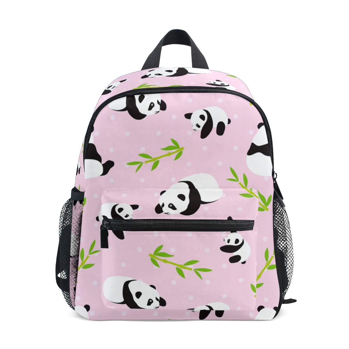 Childrens Backpack, Kids Schoolbag Animal Cute Panda Bear Students Bookbag for Boys Girls, Chest Strap One Size