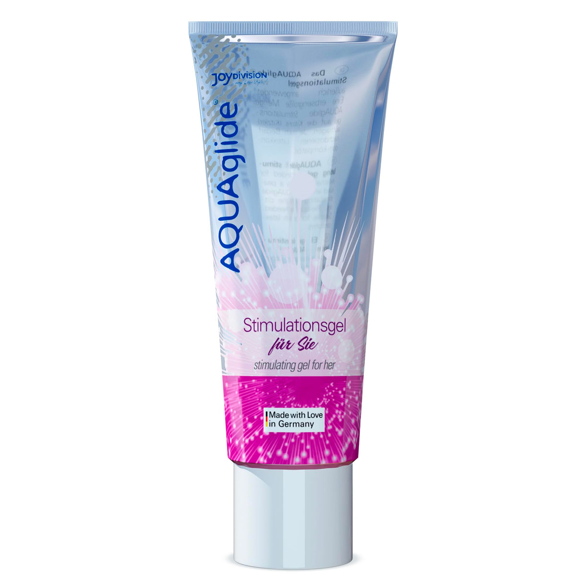 Joydivision AQUAglide Stimulation Gel, 25 ml, pH-Optimized & Vegan Water-Soluble Gel, for Intense Moments.