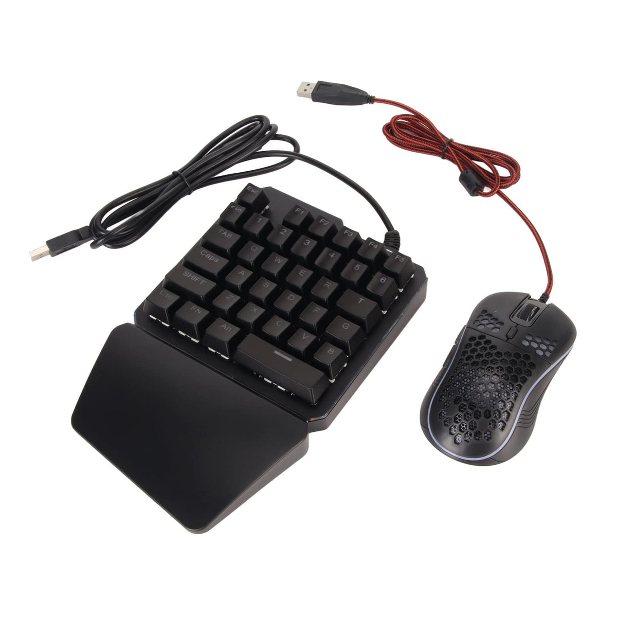 Keyboard Mouse Converter, Plug and Play Convenience Keyboard Converter Set ABS Portable for Game Console