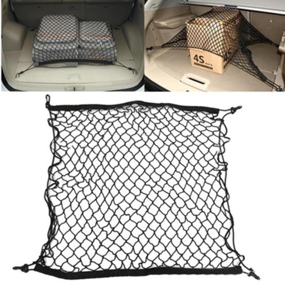 Car Trunk Luggage Storage Cargo OrganIzer Elastic Mesh Net Styling Accessories, For Audi Q2 Q3 F3 8U Q5 Q7 4M Q8 SQ2 SQ5 SQ8 RSQ3 RSQ8 Accessories